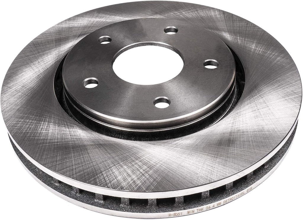 Detroit Axle - 4WD Front Brake Kit for Ford Explorer Ranger Mazda B3000 B4000 Mercury Mountaineer Disc Brake Rotors Ceramic Brakes Pads Wheel Bearing Hubs Assembly Replacement