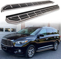 S-Steel Side Step for Infiniti JX35 QX60 2013-2021 Heavy Duty Running Boards Nerf Bar 2 pcs Anti-Corrosion Roof Access Support