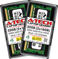 A-Tech 32GB Kit (2x16GB) RAM for Dell Latitude 7490, 5590, 5495, 5490, 5290, 3590, 3490 Laptop | DDR4 2400 MHz SODIMM PC4-19200 Memory Upgrade