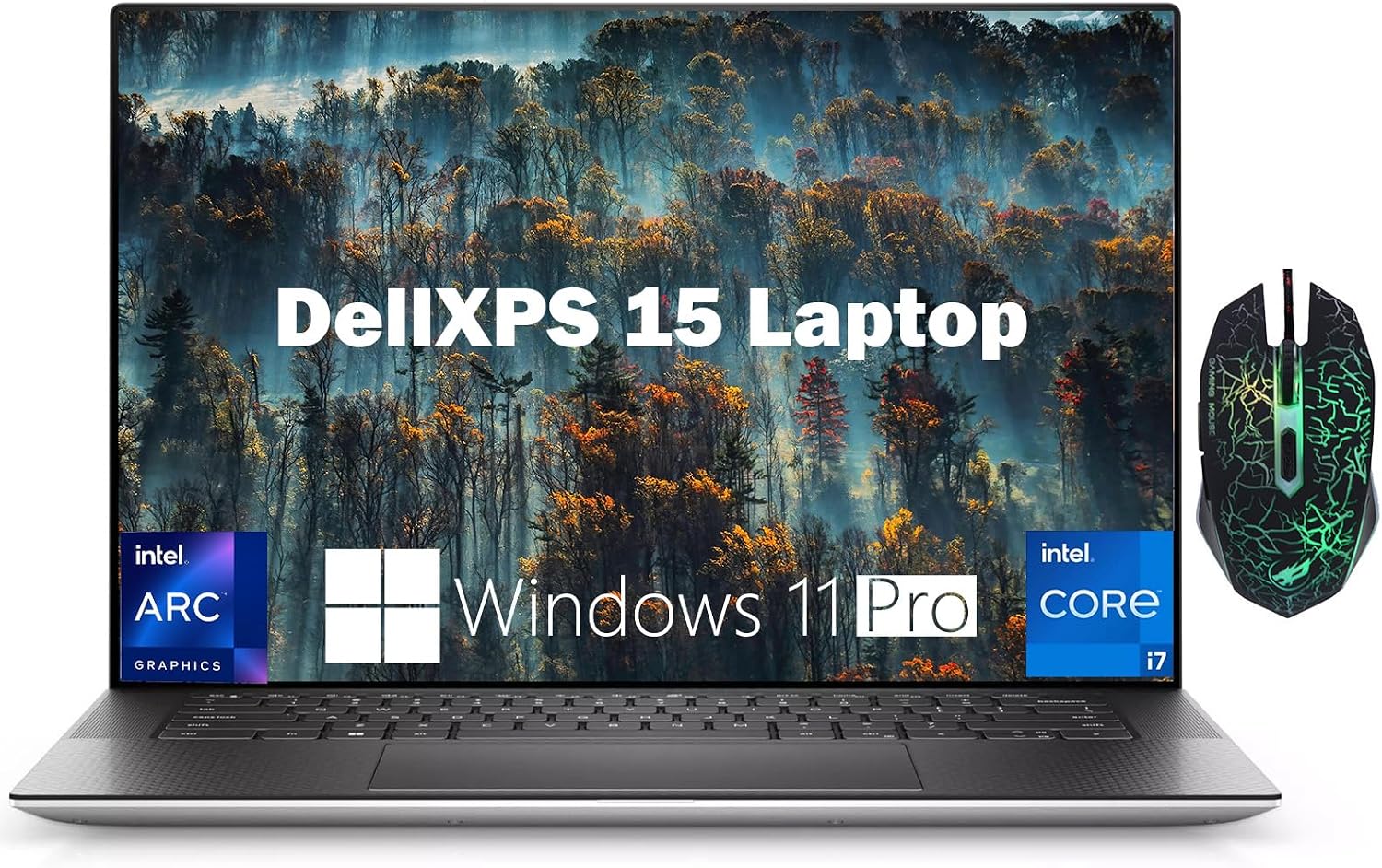 Dell 2024 XPS 15 9530 Business Laptop, 15.6' FHD+ Display, Intel 13th Gen 10-Core i7-13620H, 32GB DDR5, 1TB SSD, Arc Graphics A370M, Wi-Fi 6, Windows 11 Pro, Backlit KB