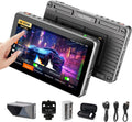 VILTROX DC-X2 Touchscreen Camera Field Monitor, 2000 Nits 6 inch On Camera Monitor 4K HDMI in/Out 3D Lut Full Waveform 1920X1080 HD Focus Peaking Assist Video Field Monitor with Sunshade Hood Battery