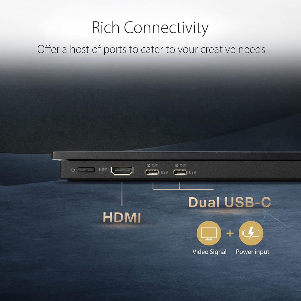 ASUS ProArt Display PA147CDV Creative Tool - 14 Inch, 32:9, IPS, Full HD