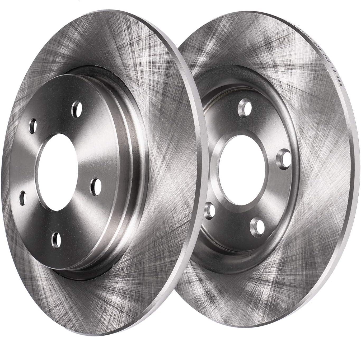 Detroit Axle - Brake Kit for 2.4L Pontiac Vibe Toyota Matrix Brake Rotors Ceramic Brakes Pads Front and Rear Replacement: 11.65' inch Front and 11.06' inch Rear Rotors