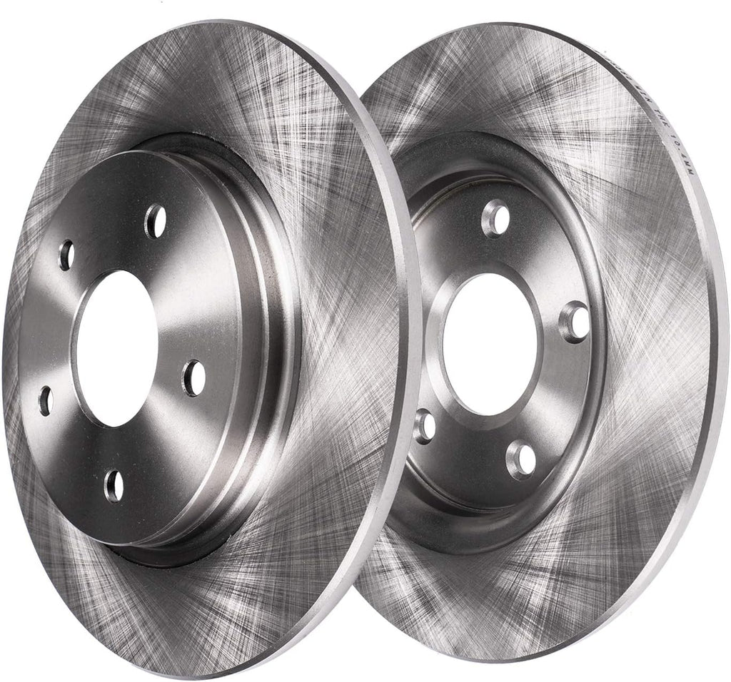 Detroit Axle - Brake Kit for 03-07 Jeep Liberty 2003 2004 2005 2006 2007 Disc Brake Rotors Ceramic Brakes Pads Replacement: 11.34' inch Front and 11.22' inch Rear Rotors