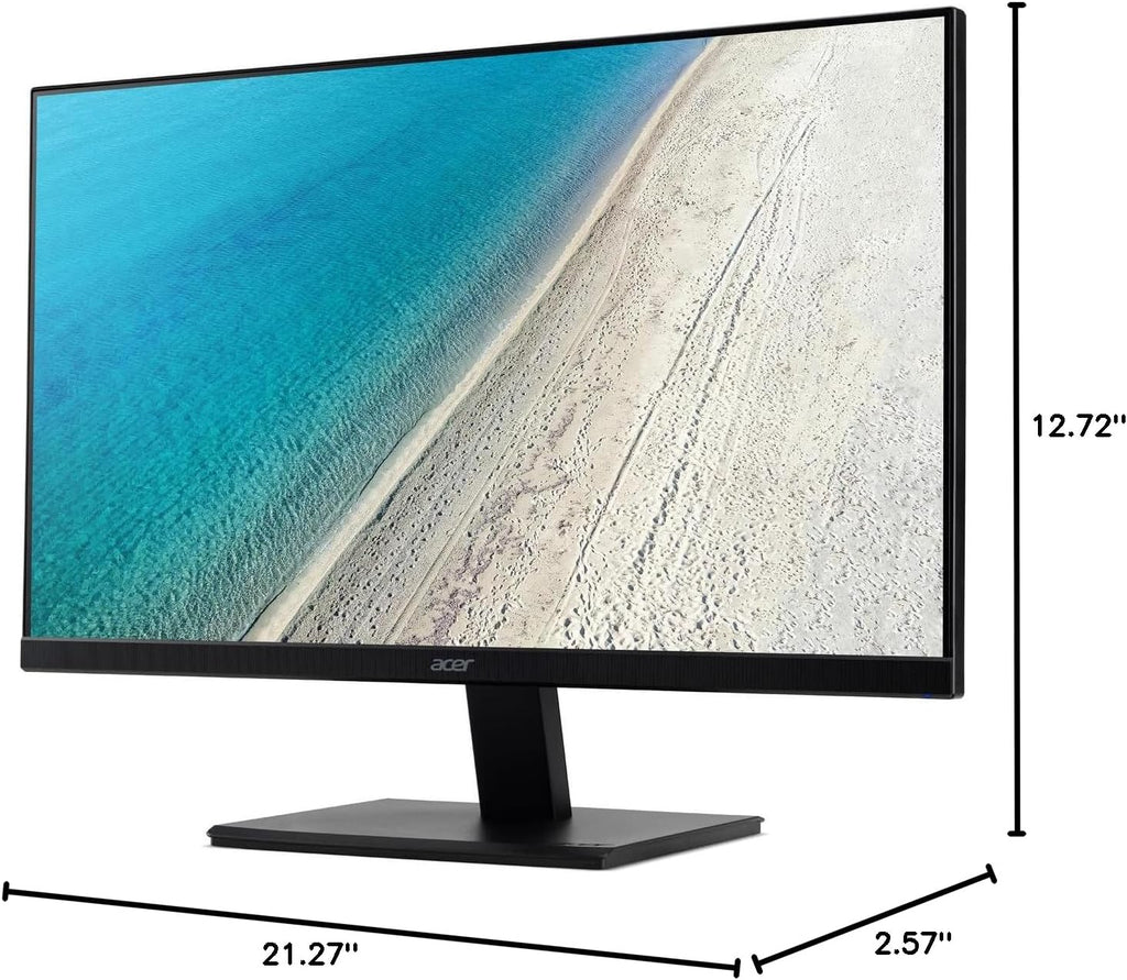 acer 24' Vero V247Y Gbmix FHD IPS Monitor with 4 ms Response Time, Anti-Glare, Adaptive Sync, Integrated Speakers, VESA Mount (100mm) & DKZ Hub, HDMI, Black (UM.QV7AA.G03) 2-Pack