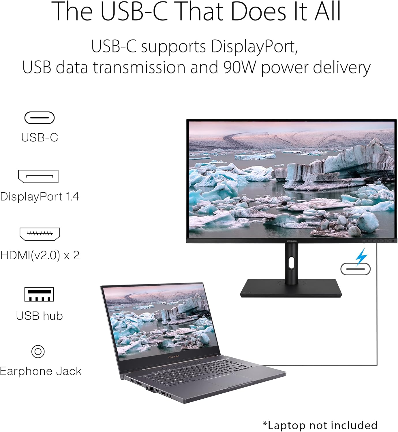 ASUS ProArt Display 32' 1440P Monitor (PA328CGV) - QHD (2560 x 1440), IPS, 165Hz (Renewed)