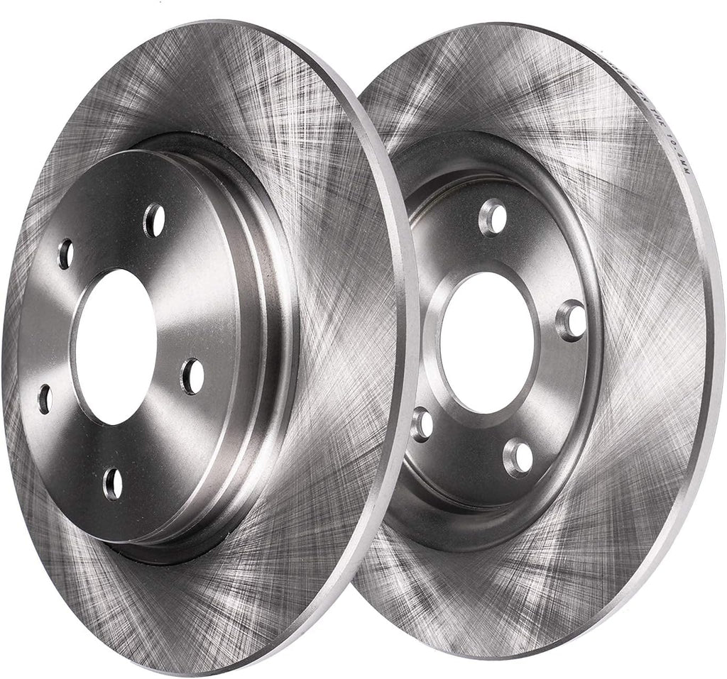Detroit Axle - Brake Kit for 03-11 Honda Element Disc Brake Rotors 2003 2004 2005 2006 2007 2008 2009 2010 2011 Replacement Ceramic Brakes Pads Front and Rear