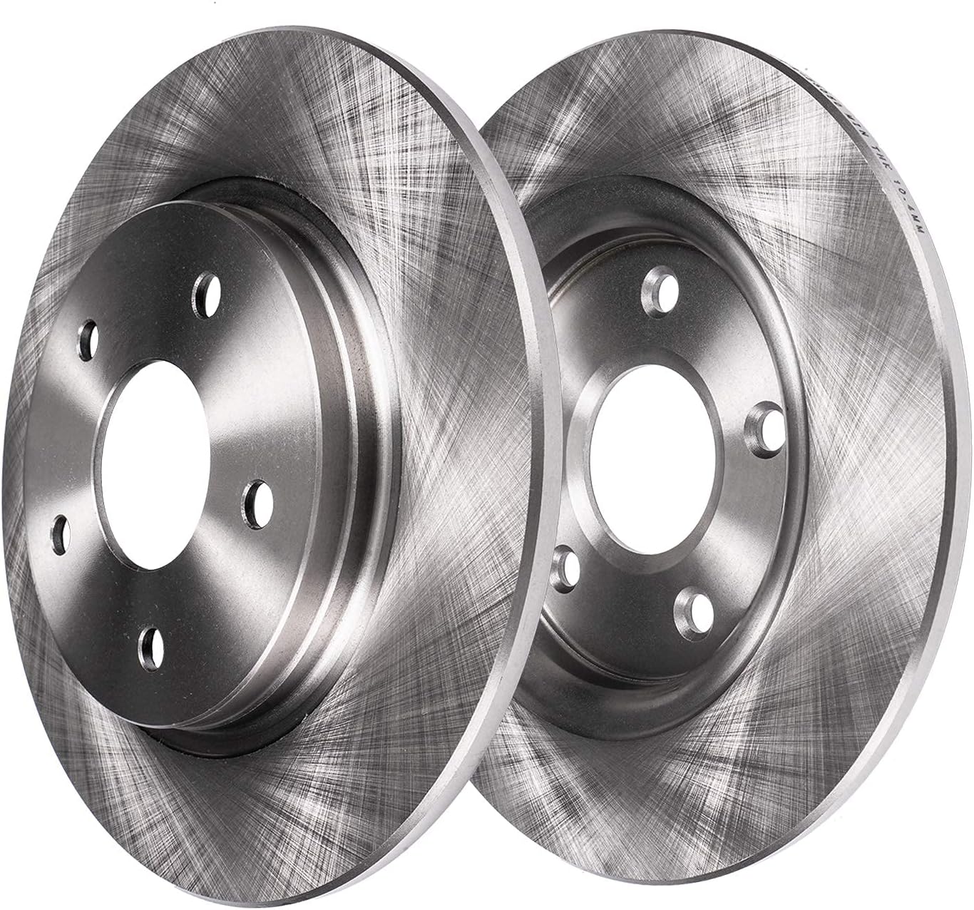 Detroit Axle - Brake Kit for 03-11 Honda Element Disc Brake Rotors 2003 2004 2005 2006 2007 2008 2009 2010 2011 Replacement Ceramic Brakes Pads Front and Rear
