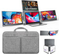 KYY 15.6' Quad Laptop Screen Extender X90G & Bag