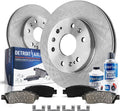 Detroit Axle - Front Brake Kit for Chevy GMC Silverado Suburban Express Sierra Savana Yukon XL 1500 Cadillac Escalade ESV EXT XTS Disc Brake Rotors Ceramic Brakes Pads Replacement: 12.99 inch Rotor