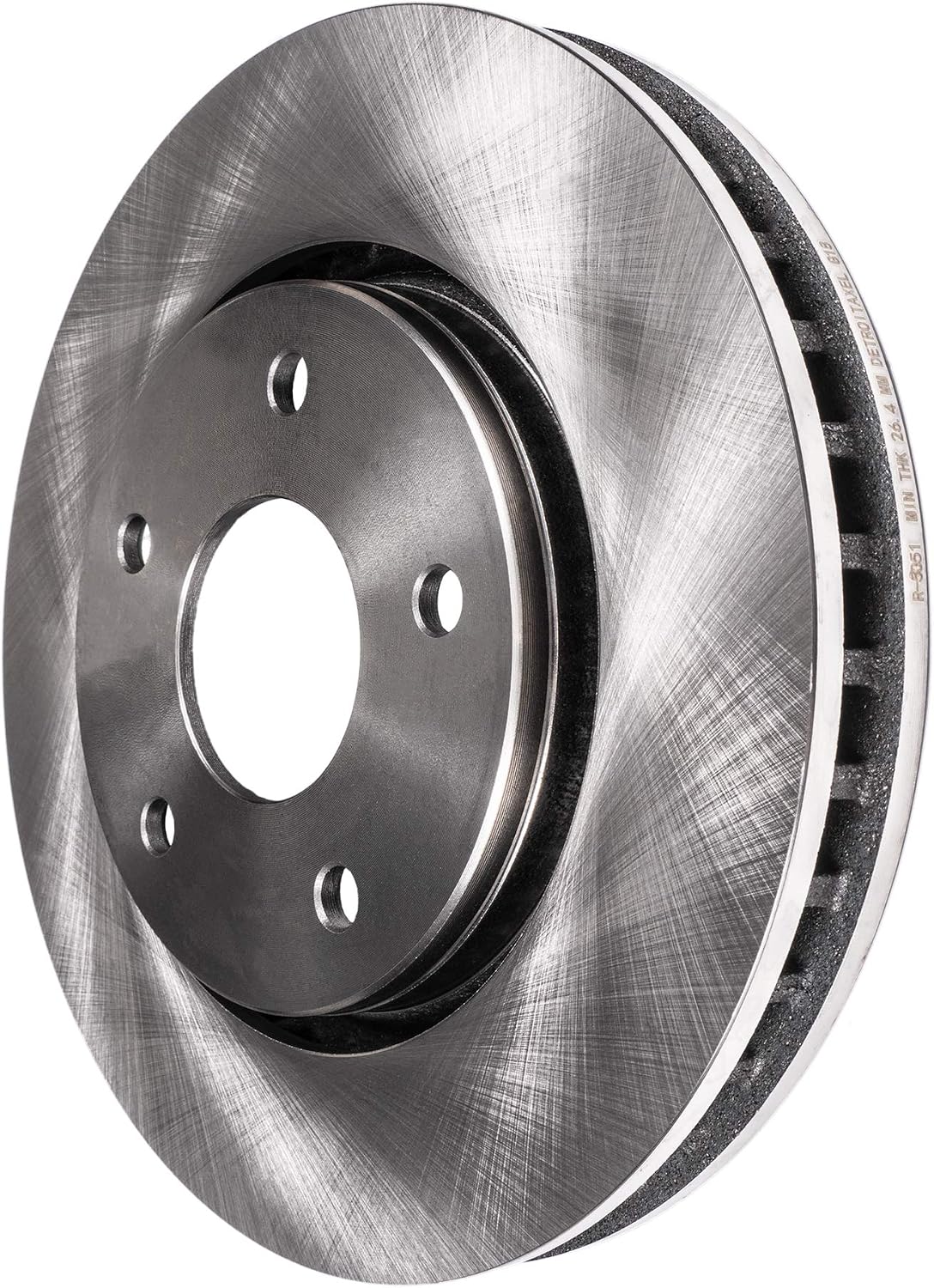 Detroit Axle - Front Brake Kit for Chrysler 300 Dodge Challenger Charger Magnum Brake Rotors and Ceramic Brakes Pads Replacement: 12.60' inch Rotors