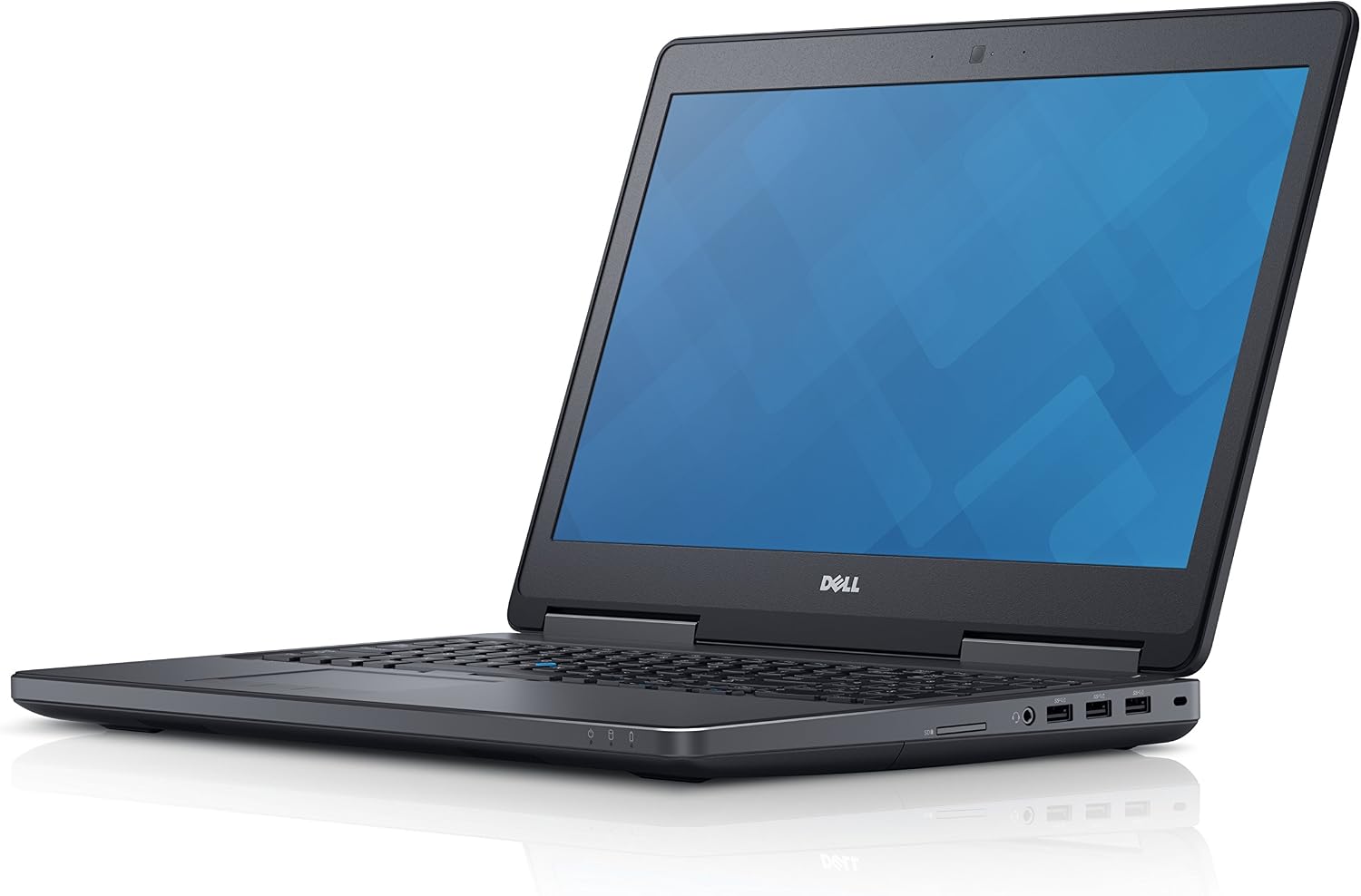 Dell PRM7520WYDRD Precision 7520 Mobile Workstation with Intel i7-7820HQ, 16GB 512GB SSD, 15.6'