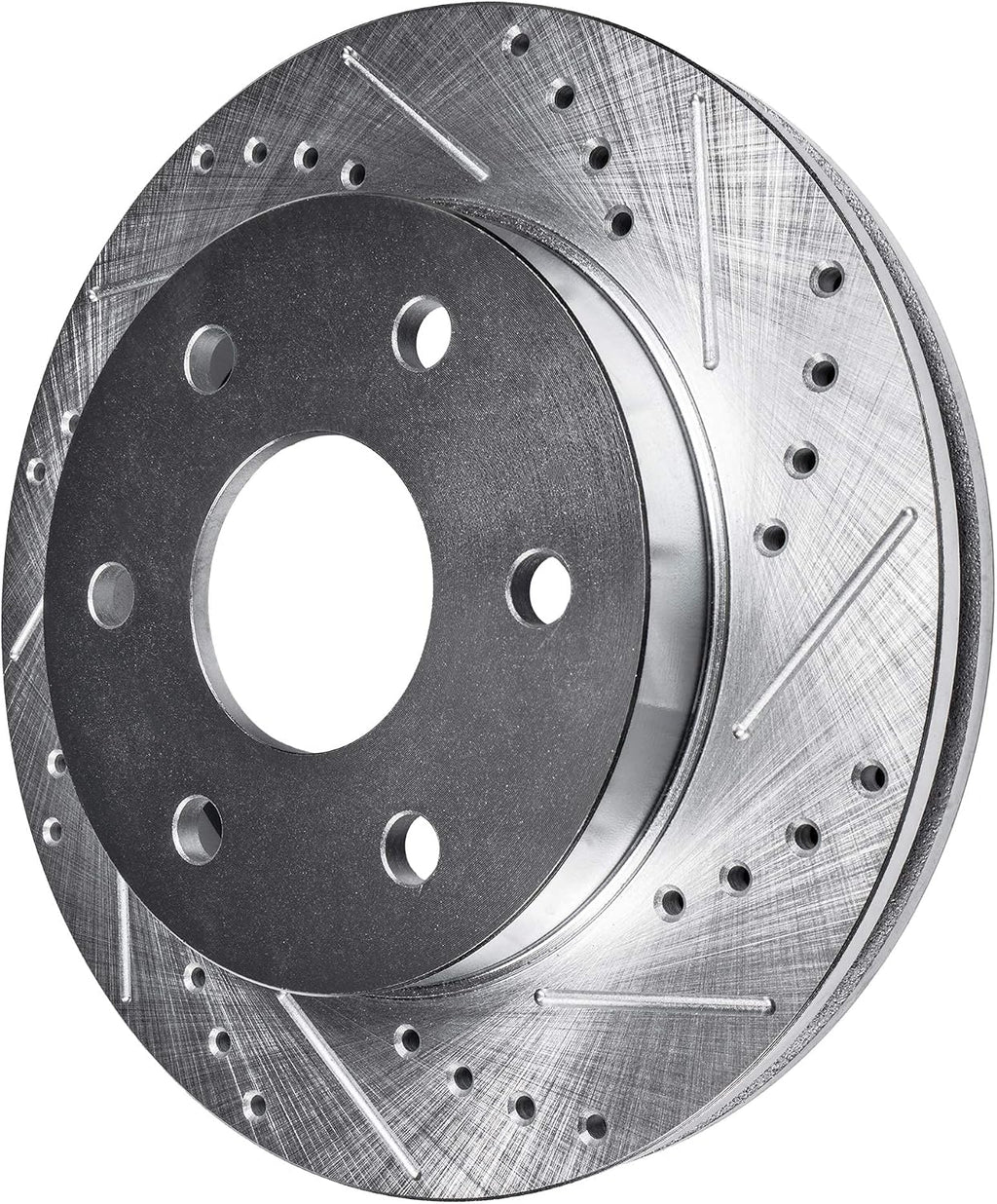 Detroit Axle - Front Brake Kit for 1996-2002 Toyota 4Runner 2004 Tacoma, Drilled and Slotted Disc Brake Rotors Ceramic Brakes Pads with Hardware Replacement : 12.54' inch Rotor