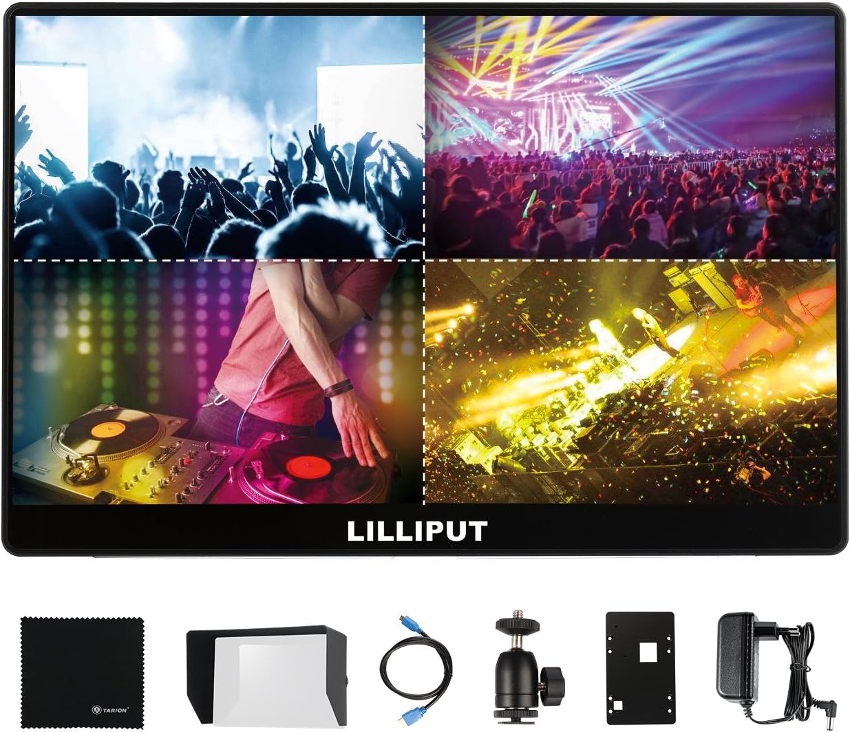 Lilliput A12 Monitor DSLR Camera 12.5' 4K HDMI 3G-SDI 3840X2160 Monitor for Sony FS5 FS7 F5 F55 RED Scarlet-W Weapon Raven Epic-W ARRI Alexa Mini Canon C200 C300 II DJI Ronin