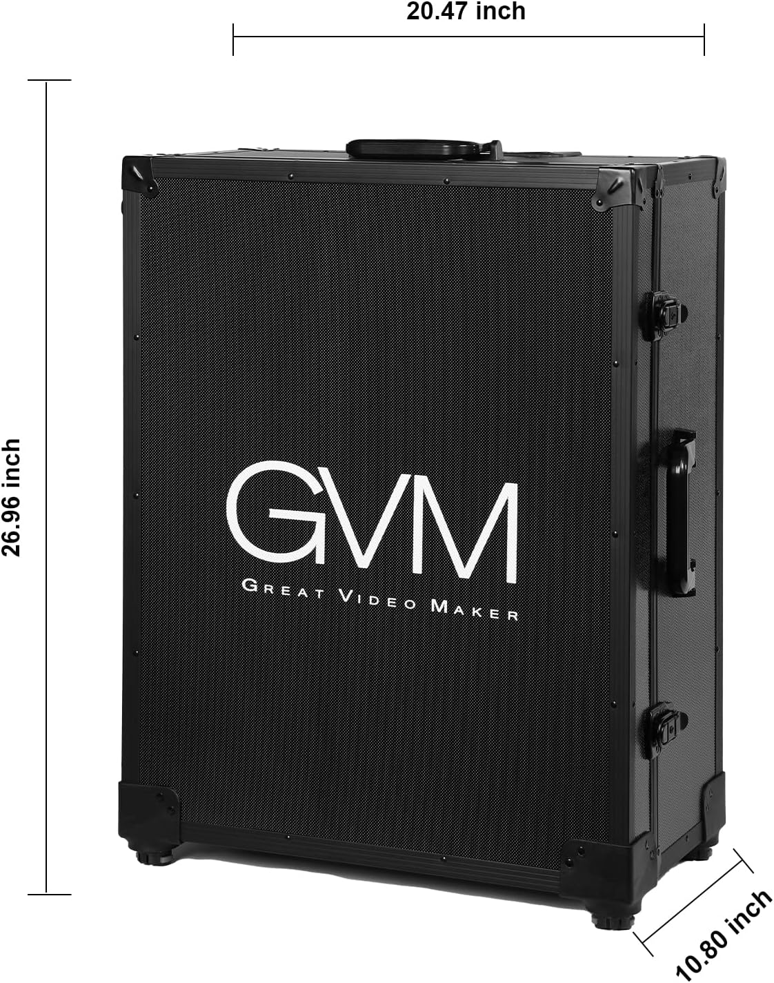 GVM Teleprompter Kit for Digital Cameras/camcorders Portable 18.5'' Teleprompter Kit with Remote Control & App,with 18.5' Android All-in-One Monitor and Carry Case