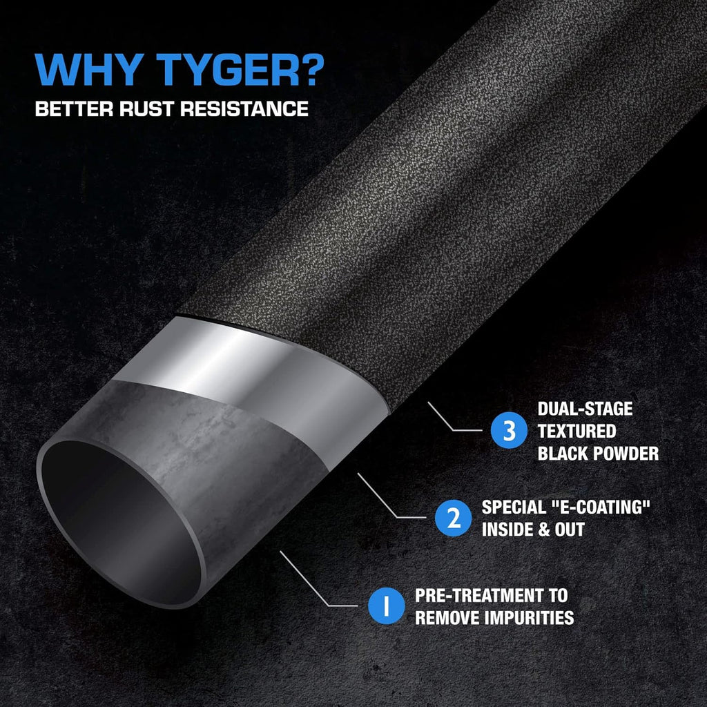 Tyger Auto 3.5' Rider Running Boards Compatible with 2015-2026 Ford F-150; 2017-2026 F-250 F-350 Super Duty (Not fit Lightning EV) | Supercab | TG-SS2F35228 | Side Step Rail Nerf Bars