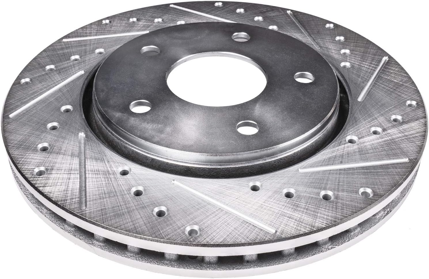 Detroit Axle - Front Brake Rotors for INFINITI QX50 QX70 G25 G35 G37 Q40 M35 M35h EX35 EX37 FX35 FX37 M37 M45 M56 Q70 Q70L Nissan Murano Maxima Altima 350Z 370Z, Drilled Brakes Rotors: 12.59' in