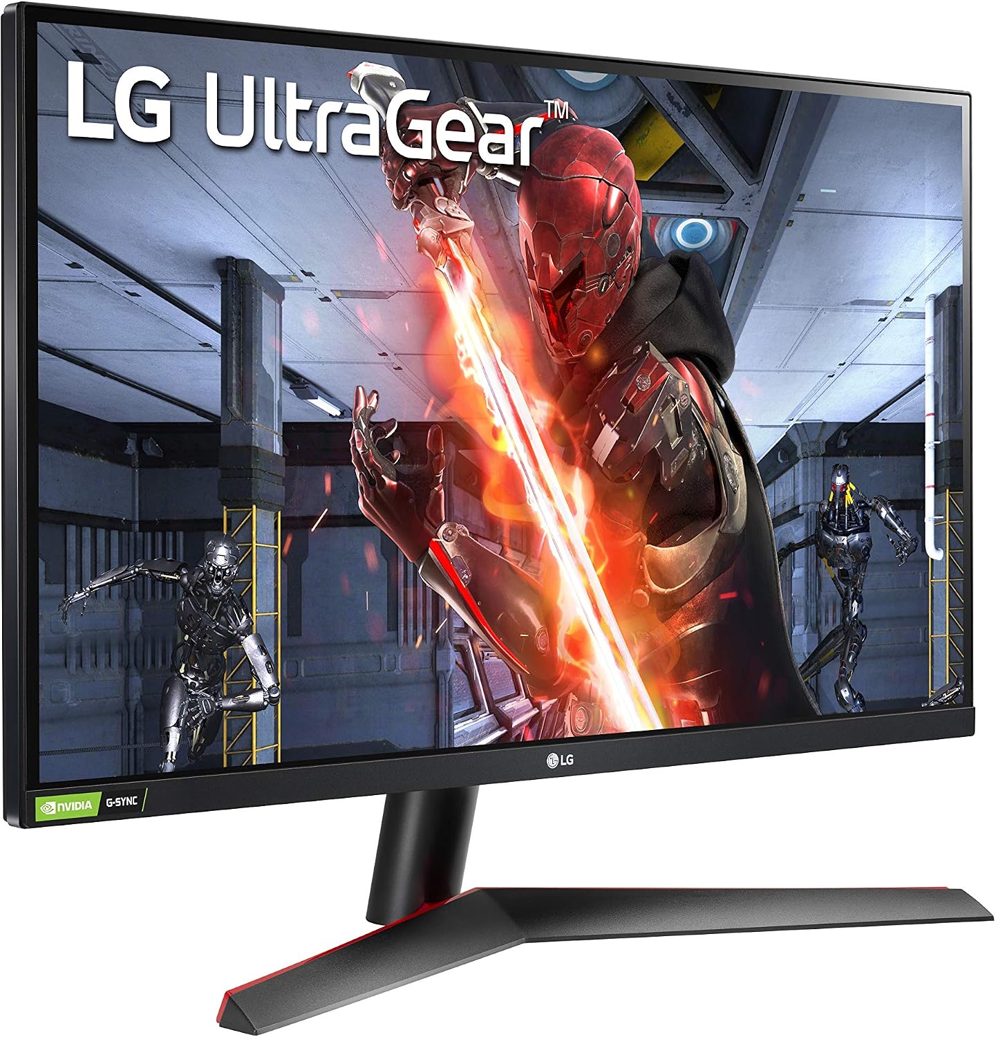 LG 27GN600-B Ultragear 27' IPS LED FHD G-Sync Compatible Monitor with HDR (DisplayPort, HDMI) - Black