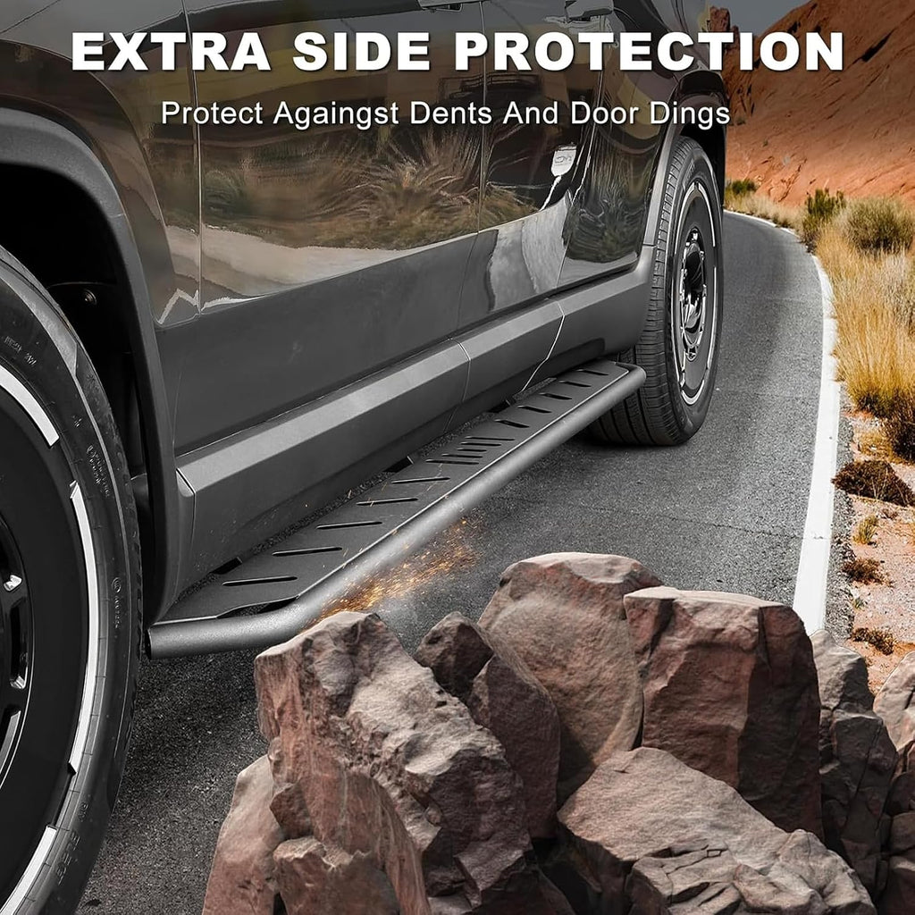 EVbase-ev 2PCS Running Boards fit for R1S Door Side Steps Nerf Bars Pedal Compatible with R1S 2025 2026 Exterior Accessories