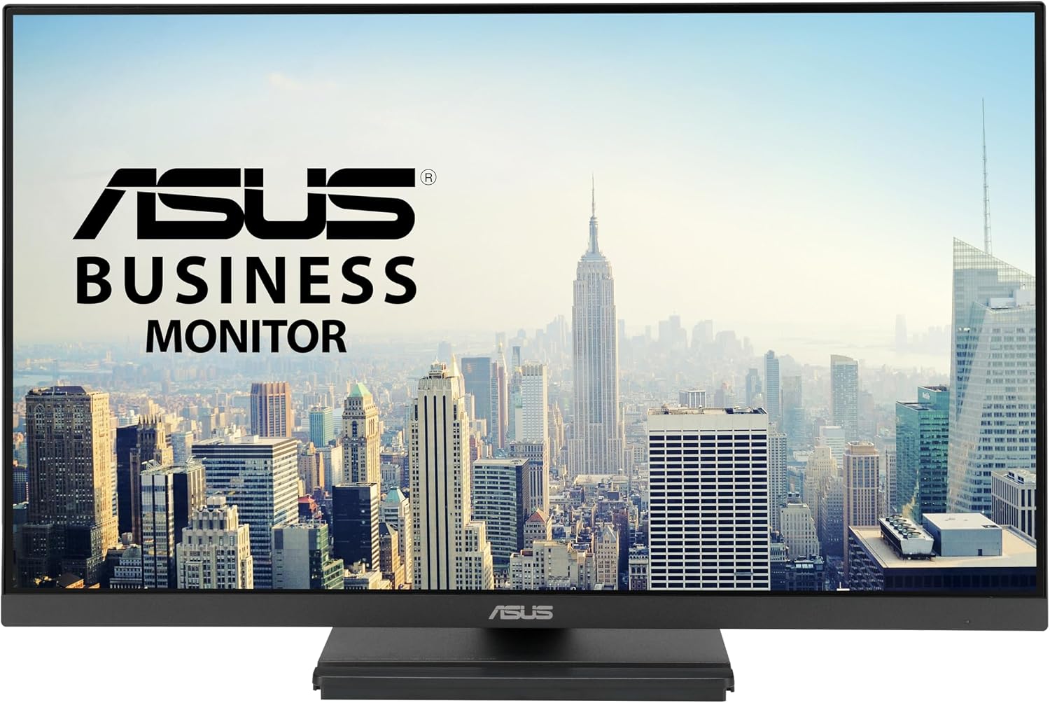 ASUS 24' 1080P Business Monitor (VA249QGS) - IPS, Full HD, Frameless, 120Hz, Adaptive-Sync, 1ms, HDMI, DisplayPort, VGA, Eye Care, Low Blue Light, Ergonomic, VESA Wall Mountable, 3 yr Warranty