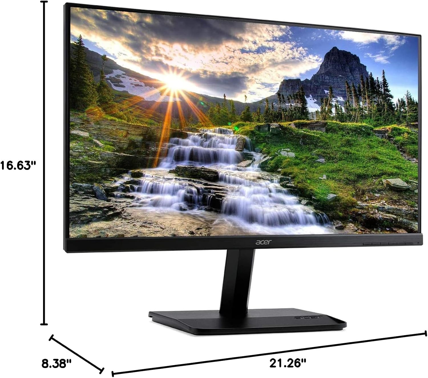 Acer KA241Y bix 23.8-inch FHD 1080P VA Monitor (HDMI & VGA Port) - Black