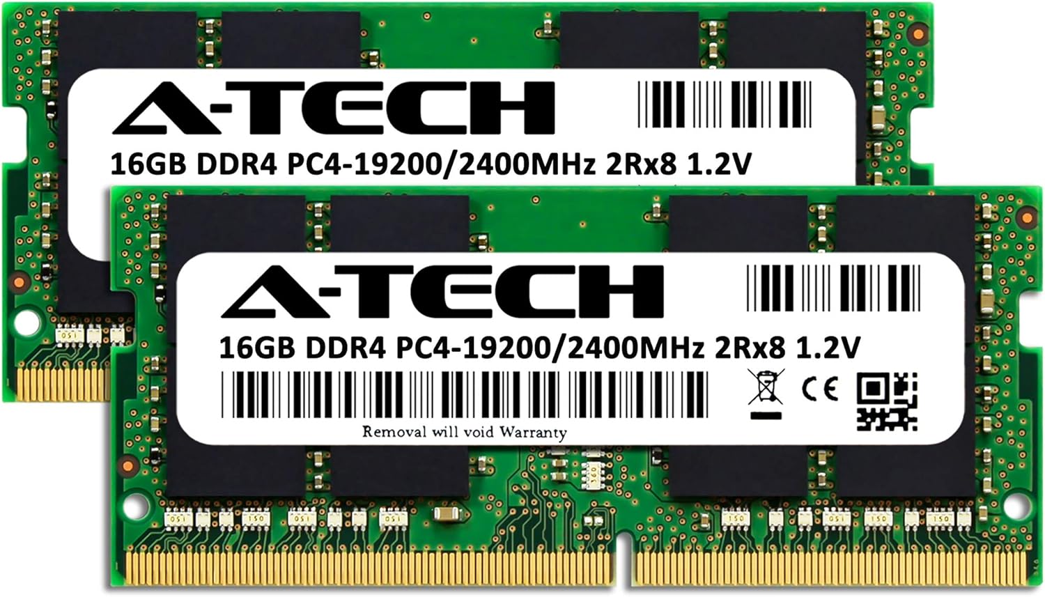 A-Tech 32GB Kit (2x16GB) RAM for Dell Latitude 7490, 5590, 5495, 5490, 5290, 3590, 3490 Laptop | DDR4 2400 MHz SODIMM PC4-19200 Memory Upgrade