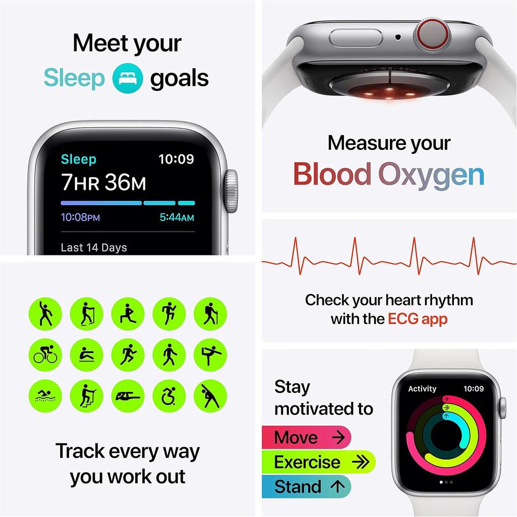 Apple Watch Series 6 LTE 44mm Graphite Stainless Steel Graphite - M07R3LL/A