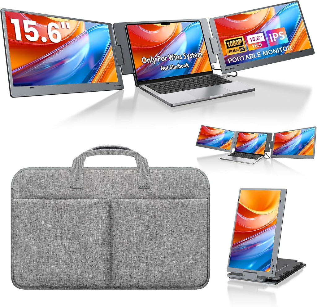 KYY Windows Only 15.6 Inch Screen Extender (X90E) and Travel Bag