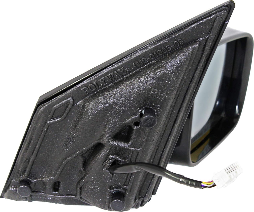 Kool Vue Passenger Side Power Heated Mirror for Acura MDX 2007-2009 With Signal Light & Memory Paintable For Models Without Power Liftgate