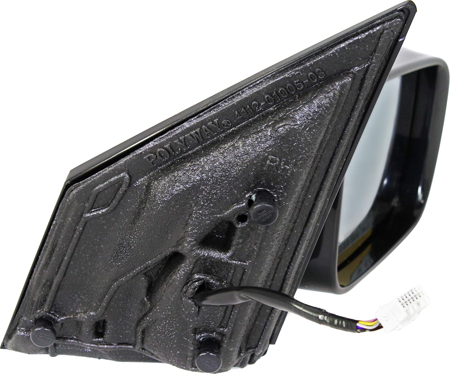 Kool Vue Passenger Side Power Heated Mirror for Acura MDX 2007-2009 With Signal Light & Memory Paintable For Models Without Power Liftgate