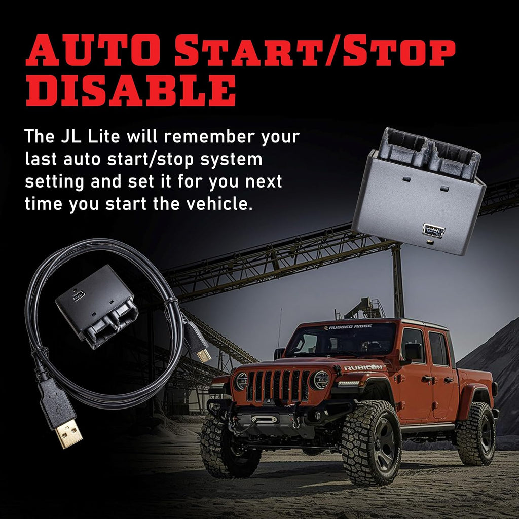 Z Automotive Tazer JL JT Lite Programmer | Fits 2020-2024 Jeep Wrangler JL and 2018-2024 Gladiator JT | Change Tire Size, Gear Ratio, TPMS and More!