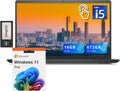 Dell Inspiron 15 15.6' FHD Touch Screen Laptop, Intel i5-1235U, 16GB RAM, 672GB Storage(512GB PCIe SSD+160GB Docking Station Set), 720p Webcam, Intel UHD Graphics, WiFi, Win 11 Pro, Black