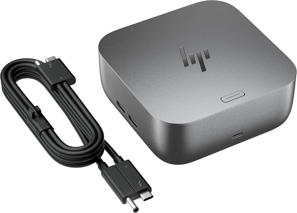 HP Thunderbolt 4 Ultra 280W G6 Dock, 13-in-1 USB-C Docking Station with Max 280W Charging, 4X 4K Displays, 3-Yr Warranty, 7 USB Ports, RJ45, HDMI, 2X DisplayPort for Laptop, Windows, MacOS, ChromeOS