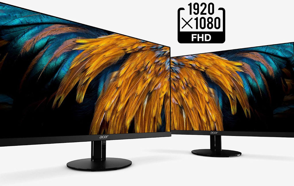 acer SA270 Bbmipux 27' Full HD (1920 x 1080) IPS Ultra-Slim Edge-to-Edge Monitor with AMD Radeon FreeSync Technology, 1ms VRB, (USB 3.1 Type-C Port, Display Port & HDMI Port), Black