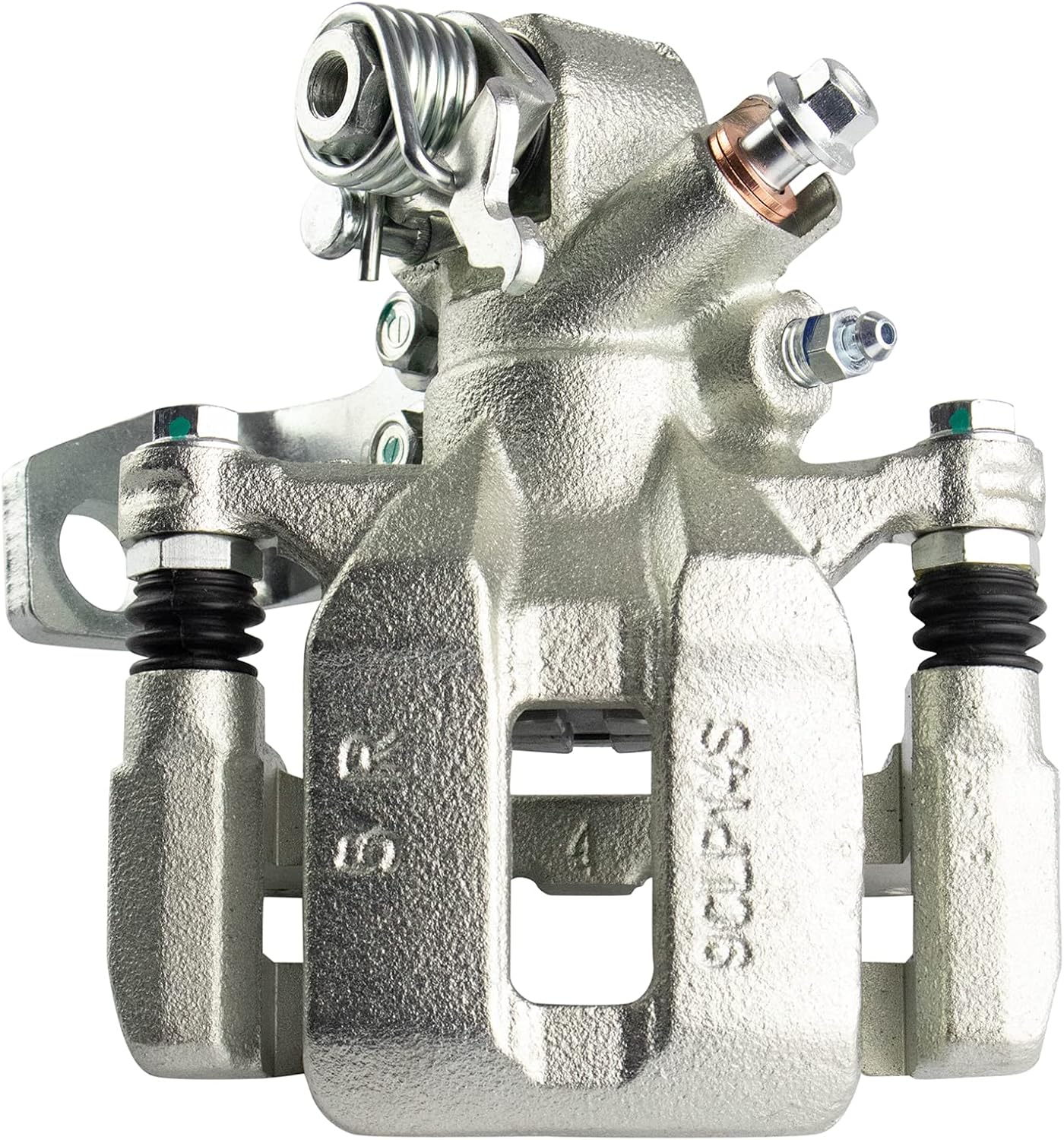 TRQ Rear Brake Pad and Rotor Set Ceramic Calipers Compatible with 2006-2011 Honda Civic