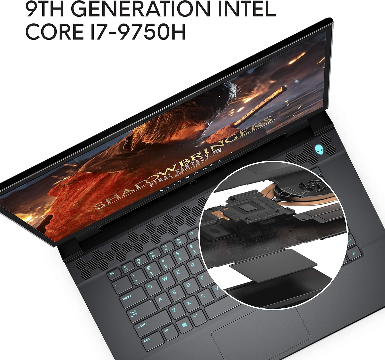Alienware New M15 Gaming Laptop, 15.6' 144hz FHD Display, Intel Core i7-9750H, NVIDIA RTX 2060 6GB, 512GB SSD, 16GB RAM, AWYA15-7947BLK-PUS