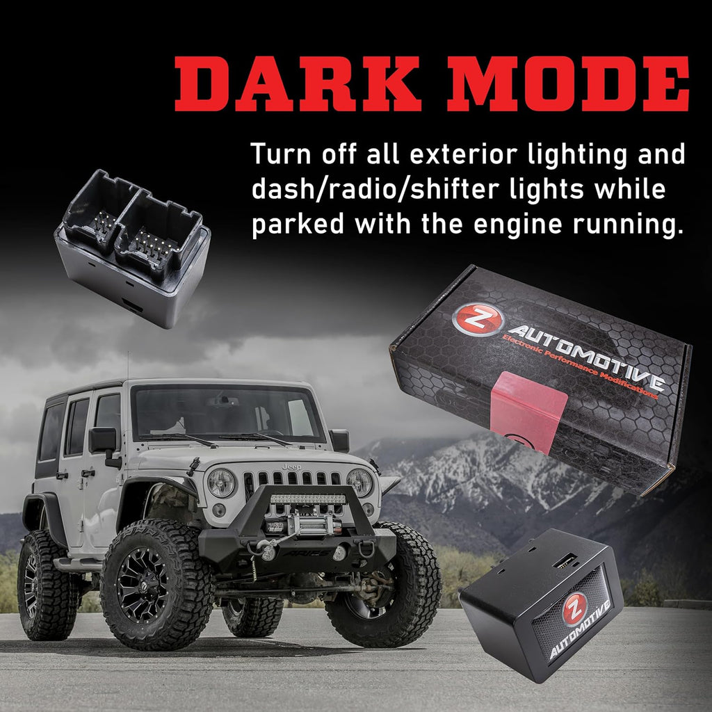 Z Automotive Tazer JL JT Lite Programmer | Fits 2020-2024 Jeep Wrangler JL and 2018-2024 Gladiator JT | Change Tire Size, Gear Ratio, TPMS and More!