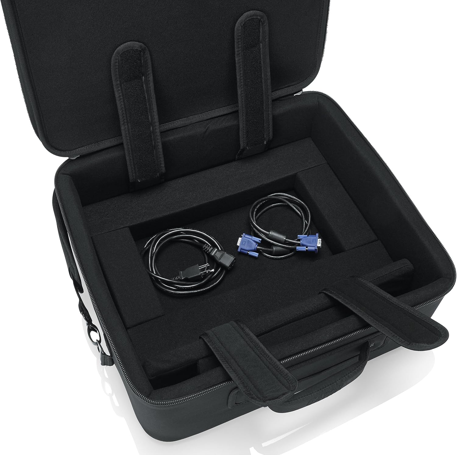 Gator Cases Lightweight Case for Flat Screen Monitors with Cable Storage and Removable Shoulder Strap (G-MONITOR2-GO22)