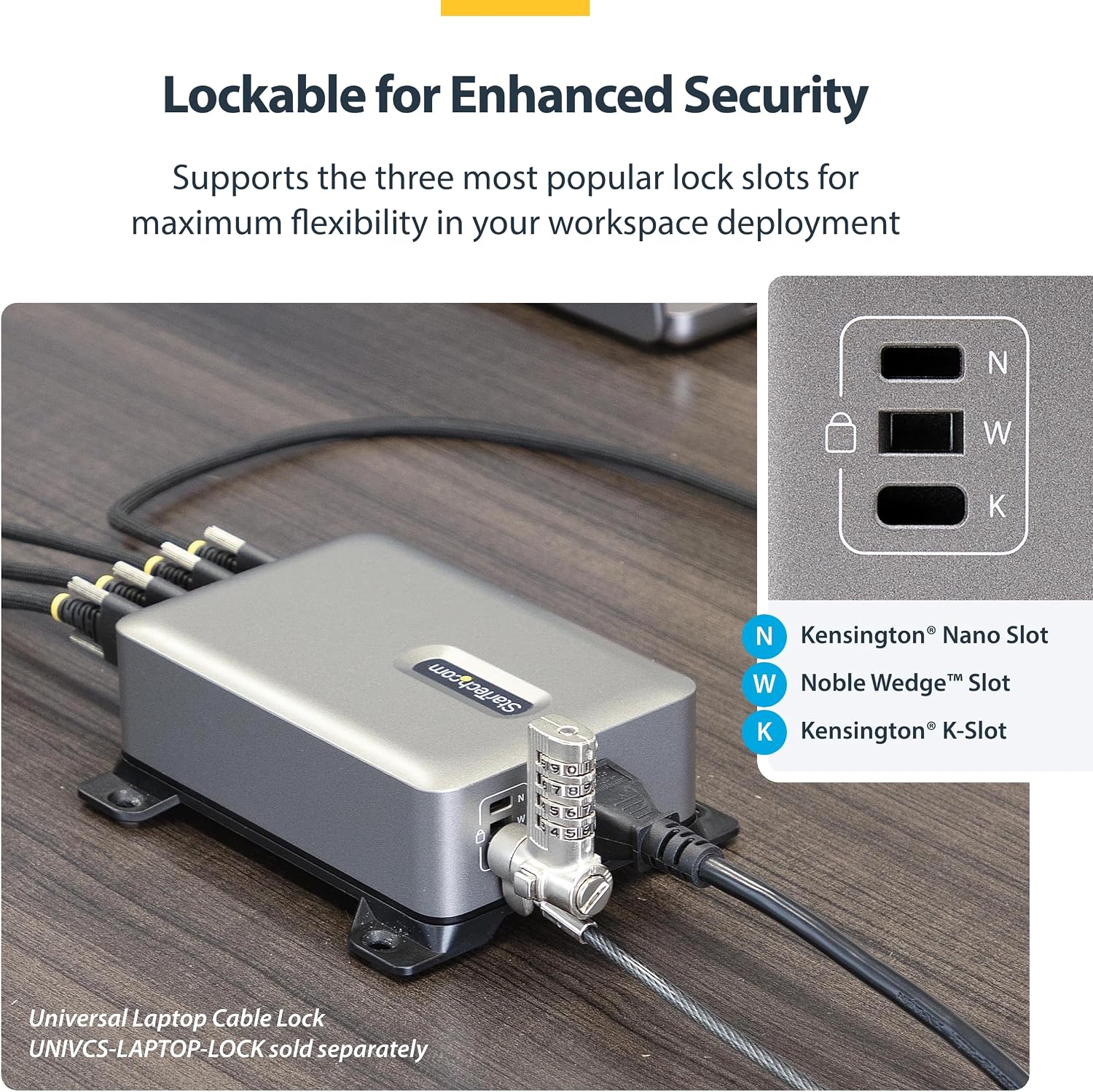 StarTech.com 4-Port USB-C Charging Station, 240W GaN Charger Block for MacBook Pro/Air, iPhone 16/15/Pro, iPad Pro, Dell XPS, Pixel and More