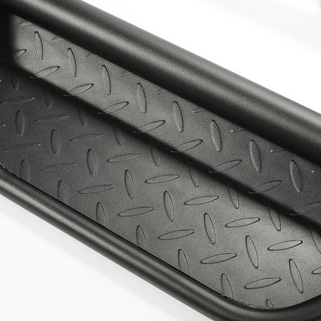 KUAFU Nerf Bars Running Boards Compatible with 2018 2019 Club Car Onward Golf Carts Drop Down Side Step with Step Brackets Left & Right Steel Pair