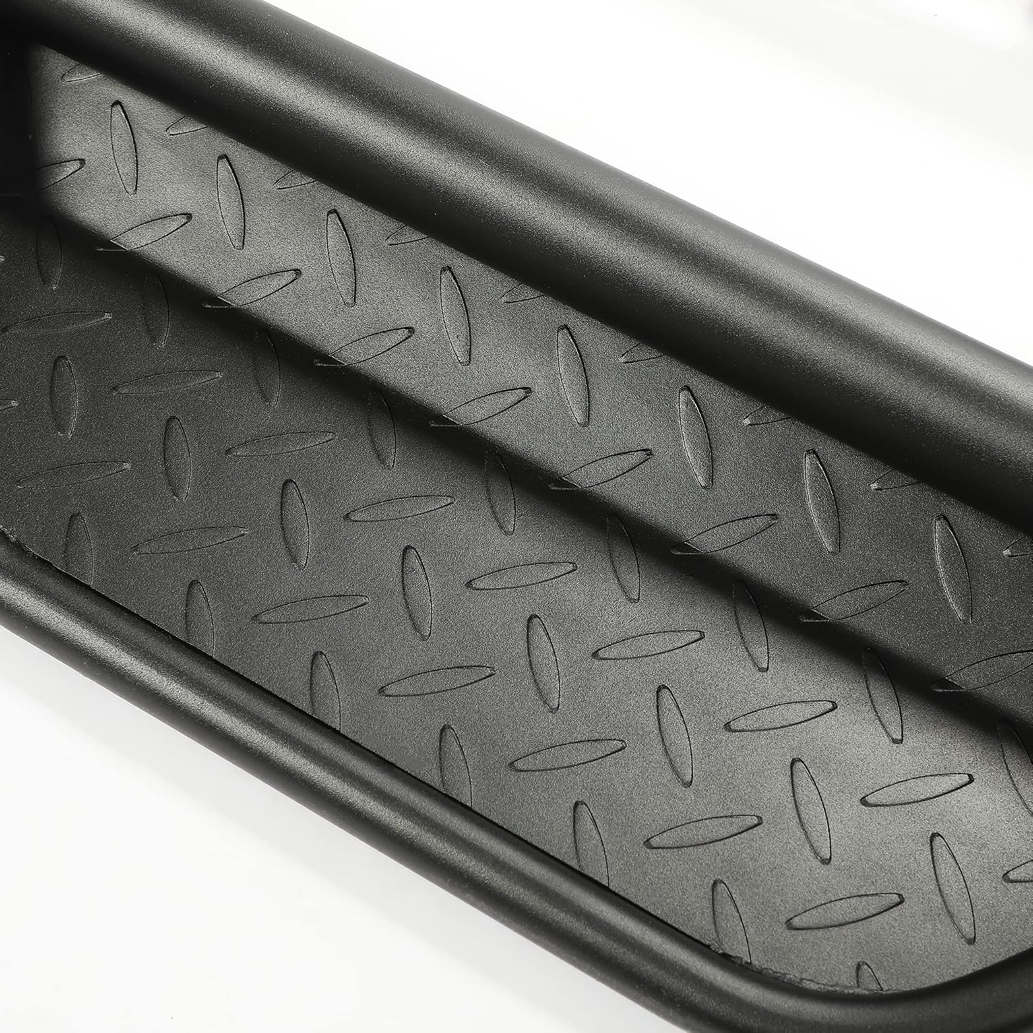 KUAFU Nerf Bars Running Boards Compatible with 2018 2019 Club Car Onward Golf Carts Drop Down Side Step with Step Brackets Left & Right Steel Pair