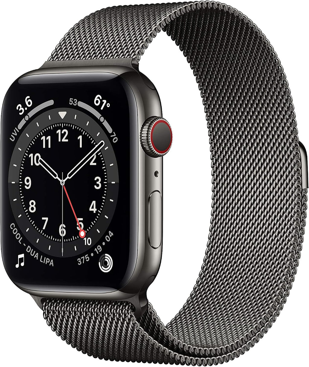 Apple Watch Series 6 LTE 44mm Graphite Stainless Steel Graphite - M07R3LL/A