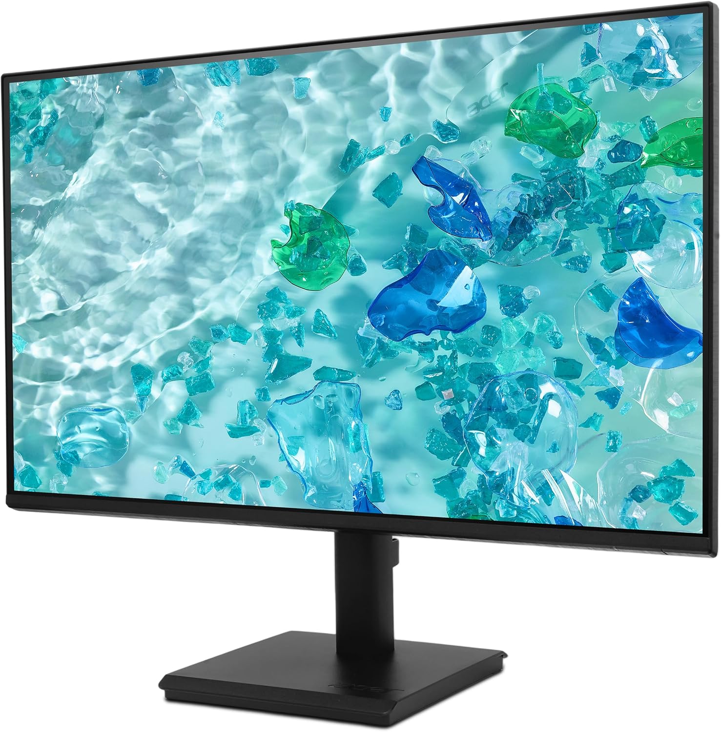 Acer Vero V7 V247 Gbmipx 24' FHD IPS Monitor with 4ms Response Time, Anti-Glare, VESA Mount (100 x 100mm), VGA, HDMI & Black Color (UM.QV7AA.G05) 2 Pack with DKZ Hub & ErgoFlexy Dual Monitor Mount